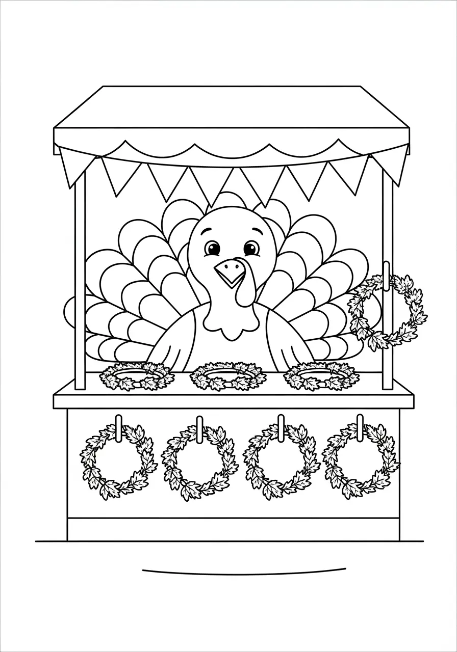 Adorable Turkey Craft Fair Page